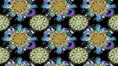 Güzel suluboya çiçek buketi pürüzsüz desen.