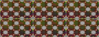 Sevimli çiçek raster deseni. Düz çiçek öğeleri tasarım. Moda kumaş deseni. Yaz tema Dikişsiz desen arka plan rengi.