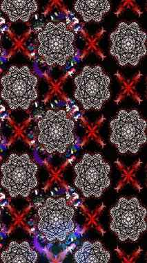 Manzaralı çiçek deseni. Çiçek kompozisyonu, el boyası, hassas şablon. Üst manzara, yumuşak siyah renk tarzı. Sevgililer günü ve tebrik kartı konsepti için şık bir davet.