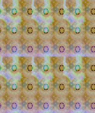 El çizimi. Çiçekli, yapraklı, çiçek desenli eskiz. Raster illüstrasyonu.