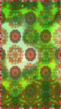 Stilize çiçek ile Seamless modeli. Süslü zentangle sorunsuz doku, soyut çiçeklerle süs. Çiçek desenli kullanılan duvar kağıdı, desen dolgularını, web sayfası arka planı için.