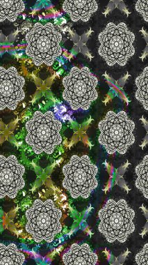 Güzel çiçek deseni. Gri renkli çiçekler. Renkli Bahar Teması eskiz kalıbı. Düz Çiçek Elementleri Tasarımı.