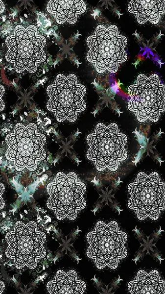 Doodle çiçekler ve dalları, otlar ve çiçekler. Elle çizilmiş. Raster resim. Güzel kumaş deseni.