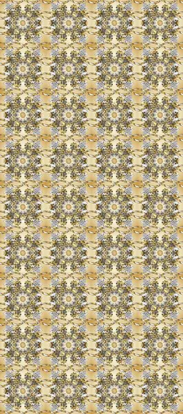 Bej, nötr ve gri renklerde altın elementlerle geleneksel altın sarısı desen. Barok tarzında kusursuz bir doğulu süsü..