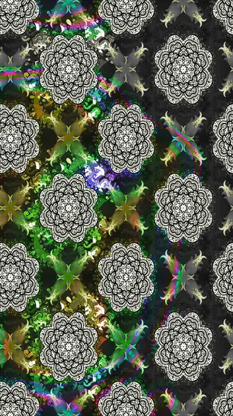 Güzel çiçek deseni. Gri renkli çiçekler. Renkli Bahar Teması eskiz kalıbı. Düz Çiçek Elementleri Tasarımı.