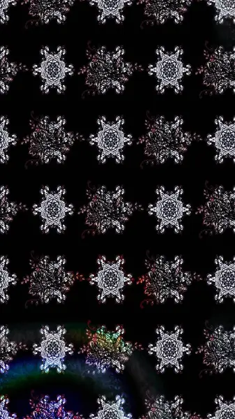 Raster illüstrasyonundaki çiçek desenli çizim. Suluboya tarzında siyah renkte çiçekler.