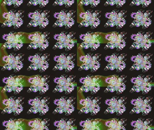 Süslü zentangle çizim dokusu, soyut çiçeklerle süslenmiş. Çiçek deseni duvar kağıdı, desen dolguları ve web sayfası arka planı için kullanılabilir. Şekillendirilmiş çiçekli çizim deseni.