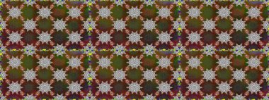 Sevimli çiçek raster deseni. Düz çiçek öğeleri tasarım. Moda kumaş deseni. Yaz tema Dikişsiz desen arka plan rengi.