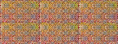 Kahverengi ve bej renkli çiçekler. Çiçekli karalama şeklinde Raster çiçek deseni. Nazik, narin çiçek arkaplanı.