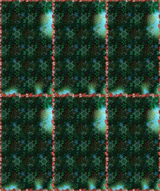 Düz Çiçek Elementleri Tasarımı. Renkli Bahar Temalı Kusursuz Arkaplan. Kusursuz bir mahsul. Raster Şirin kumaş deseni.