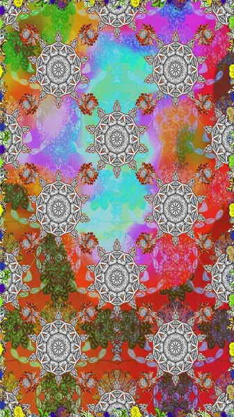 Çiçeksiz desenlerin resmi. Vadinin gri renkli çiçekleri.