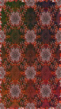 Sevimli çiçek arka plan. Güzel kumaş deseni. Raster illüstrasyon. Küçük çiçekte dikişsiz desen.