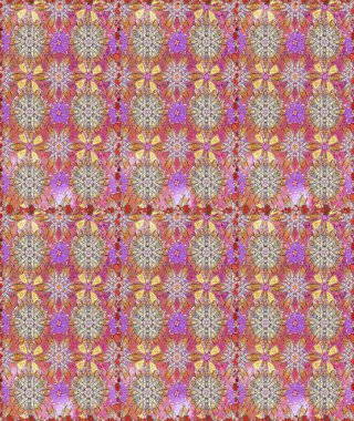 Raster stili kumaş deseni. Çiçekler suluboya desensiz.