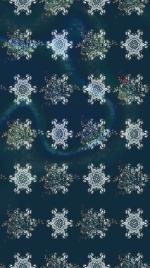 Zentangle soyut çiçekleri. Karalama çiçeği. Raster illüstrasyonu. Güzel kumaş deseni. Renkli Bahar Teması eskiz kalıbı. Düz Çiçek Elementleri Tasarımı.