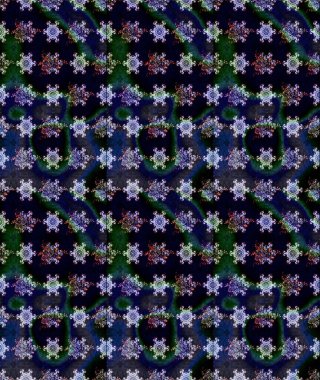 Çizim çiçek deseni duvar kağıdı, web sitesi arka planı, ambalaj kağıdı, davetiye, broşür, afiş veya web sitesi için kullanılabilir. El çizimi Raster çizimi. Parlak elementlerin.
