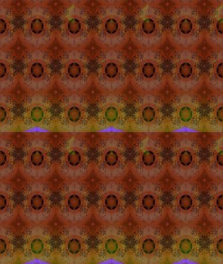 Kahverengi renkli çiçekler. Tatil havası. Bahar mevsimi. Raster güzel bir çiçek deseni çizmiş. Nazik romantik baskı.