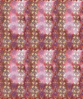 Çiçekli bahar çiçekleri. Küçük çiçekte güzel bir desen. Küçük renkli çiçekler. Moda baskıları için zarif bir şablon. Motley illüstrasyonu.