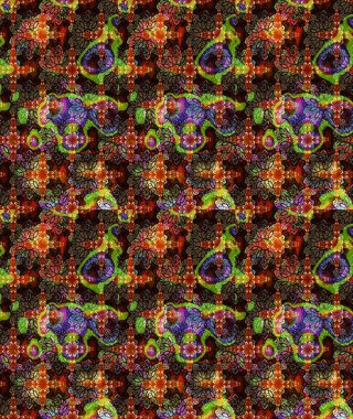 Bahar mevsimi. Raster güzel bir çiçek deseni çizmiş. Kahverengi renkli çiçekler. Nazik romantik baskı. Tatil havası..