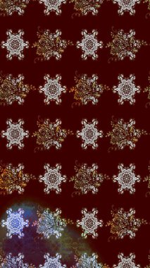 Eskiz arkaplan modeli. Vadinin çiçekleri kahverengi renklerde. Suluboya, elle çizilmiş. Raster - stok.