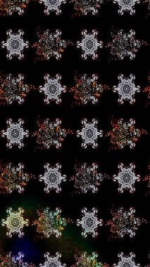 Nakış desenli çiçek deseni. Renkli grunge, soyut arkaplanı kolosiyah çiçeklerle süslüyor. İzler, kumaş, duvar kağıtları, tekstil için raster dokusu.