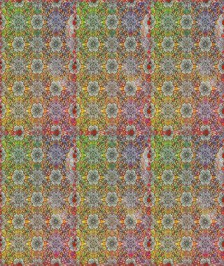 Çiçekli, suluboya desenli kusursuz çiçek deseni. Küçük çiçekte güzel bir çiçek deseni var. Raster deseni.