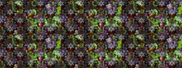 Düz Çiçek Elementleri Tasarımı. Çiçek desenli çizim. Asya tekstil tarzında. Raster illüstrasyonu. Güzel kumaş deseni. Renkli Bahar Teması çizim şablonu.