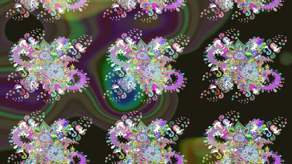 Çiçekli el çizimi çizimi deseni. Modern gelişim, gri raster arka plan duvar kağıdı çizimi, klasik çizgiler, desenli desenli çiçekler, çiçekli süsler..