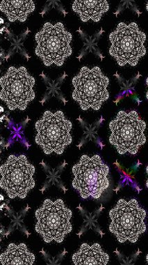 Siyah üzerine çiçekler. Eskiz arkaplan modeli. Suluboya, elle çizilmiş. Raster stoku.