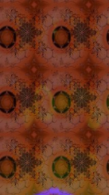 Çiçek deseni duvar kağıdı, desen dolguları ve web sayfası arka planı için kullanılabilir. Şekil verilmiş çiçeklerle eskiz deseni. Süslü zentangle çizim dokusu, soyut çiçeklerle süslenmiş..