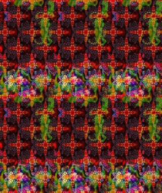 Sketch pattern with fantasy flowers, natural wallpaper, floral decoration curl illustration. Home decor. Paisley print hand drawn elements.