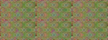 Yeşil ve nötr renklerde. Çiçekli güzel suluboya desen. Raster illüstrasyonu.