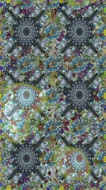 Bahar mevsimi. Tatil havası. Nazik romantik baskı. Raster dikişsiz sevimli çiçek deseni.