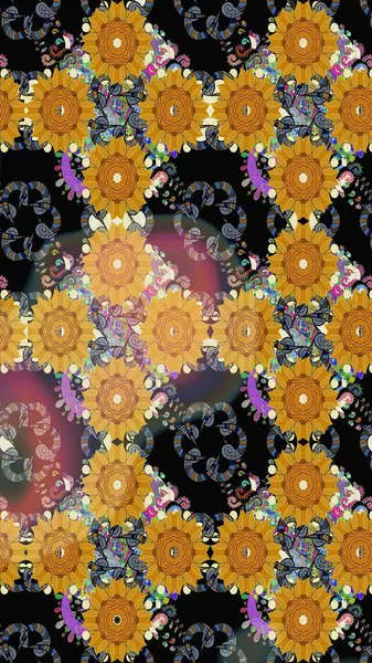 Siyah renkte manzaralı çiçek deseni. Çiçek kompozisyonu, el boyası, hassas şablon. Üst manzara, yumuşak stil. Sevgililer günü ve tebrik kartı konsepti için şık bir davet.