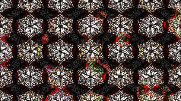 Şirin, zarif çiçekler Raster illüstrasyonu. Tekstil için figür. Poster ya da kapak için arka plan. Yapraklı çizim şekli. Davetiye ve kartpostal tasarımı için dekoratif çiçek unsurları.