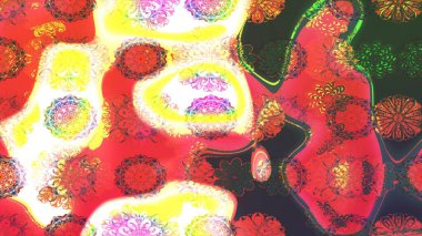 Klasik taslak çizimi. Çiçek pembesi çizim deseni. Raster çiçek izi..