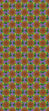 Hediye ambalaj kağıdı, tebrik kartları, posterler ve pankart tasarımı. Raster düz çiçekleri pürüzsüz desen. Yeşil, sarı ve mor renkli çiçekler.