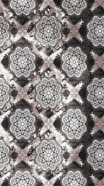 Yapraklı çizim şekli. Şirin, zarif çiçekler Raster illüstrasyonu. Poster ya da kapak için arka plan. Tekstil için figür. Davetiye ve kartpostal tasarımı için dekoratif çiçek unsurları.