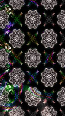 Çiçek deseni. Raster güzel kumaş deseni çiziyor. Renkli Bahar Teması eskiz kalıbı. Düz Çiçek Elementleri Tasarımı.