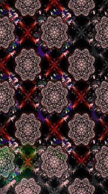 Yapraklı çizim şekli. Şirin, zarif çiçekler Raster illüstrasyonu. Poster ya da kapak için arka plan. Tekstil için figür. Davetiye ve kartpostal tasarımı için dekoratif çiçek unsurları.