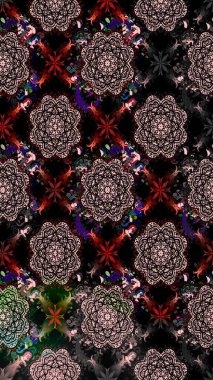 Yapraklı çizim şekli. Şirin, zarif çiçekler Raster illüstrasyonu. Poster ya da kapak için arka plan. Tekstil için figür. Davetiye ve kartpostal tasarımı için dekoratif çiçek unsurları.