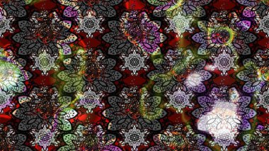 Raster illüstrasyonu. Tekstil veya kitap kapakları, imalat, duvar kağıtları, baskı, hediye paketi ve yapıştırma kitabı için çiçek eskizi geçmişi. Küçük ölçekli çiçeklerdeki basit sevimli desen.