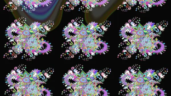 Sabıka fotoğraflarında, bebek kıyafetlerinde, duvar kâğıtlarında, paket kutularında falan kullanılabilir. Zarif, parlak ve eskiz siyah çiçek deseni tasarımı.