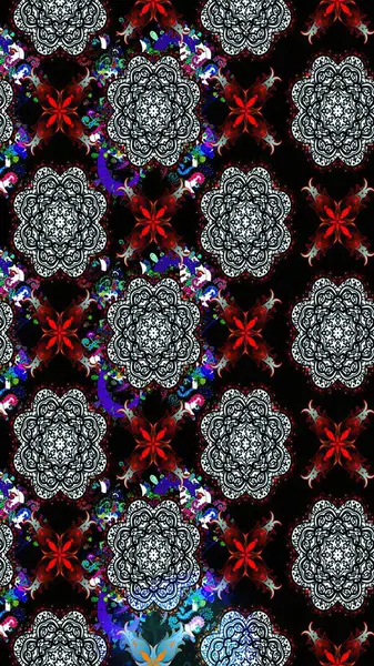 Çiçekli bahar çiçekleri. Küçük çiçekte güzel bir desen. Küçük renkli çiçekler. Moda baskıları için zarif bir şablon. Motley illüstrasyonu. Çizim.