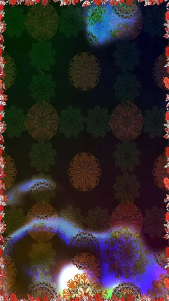 Raster dikişsiz şirin çiçek deseni. Tatil havası. Bahar mevsimi. Nazik romantik baskı. Gri ve kahverengi renkte çiçekler.