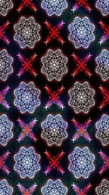 Klasik çiçek desenli. Paketleme, tekstil, duvar kâğıdı için çiçek eskizi. Yumuşak fayans. Raster 'ın taze dokusu. Yumuşak pamuk tasarımı.