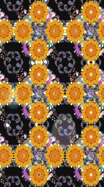 Küçük çiçekli basit bir çiçek çizimi. Gri renkli şirin çiçekler. Moda baskısı, albüm, ambalaj kağıdı ve duvar kağıdı için zarif dekoratif süslemeler. Raster illüstrasyonu.