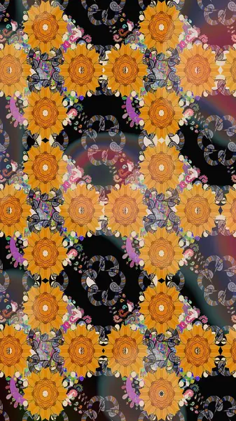 Sketch folk pattern in small wild flowers. Liberty style millefleurs. Floral meadow background for textile, wallpaper, covers, surface, print, gift wrap, scrapbooking, decoupage. Rustic chic.