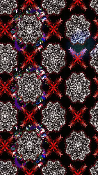 Çiçekli çiçek deseni, suluboya. Raster deseni. Küçük çiçekte güzel bir çiçek deseni..