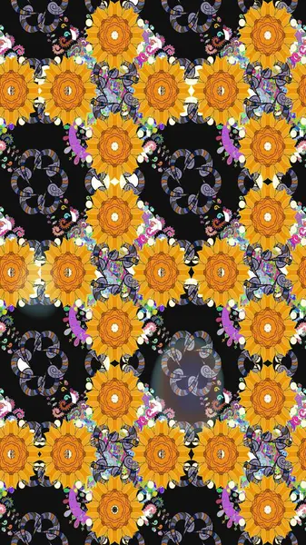 Küçük çiçekli basit bir çiçek çizimi. Gri renkli şirin çiçekler. Moda baskısı, albüm, ambalaj kağıdı ve duvar kağıdı için zarif dekoratif süslemeler. Raster illüstrasyonu.