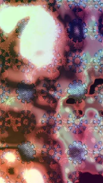 Raster illüstrasyonu. Robot resim stilinde nötr renkler. Şirin karalamalı çiçek desenli çizim. Raster illüstrasyonu. El yapımı çiçek ve bitki koleksiyonu.